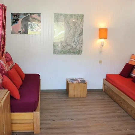 Olympic - Agreable 2 Pieces 5 Personnes Face A La Piste Mae-7536 Val Thorens